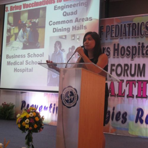 Rachel Rizal Philippines Global Health Talk