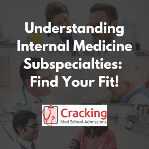 Internal Medicine Subspecialties - Advice from Cracking Med School Admissions