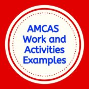 AMCAS Work and Activities Example