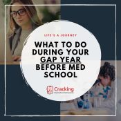 What should you do during your gap year before medical school?