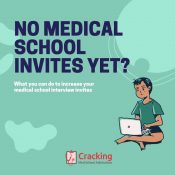 What to do if you have no medical school invites