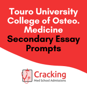 Touro University College of Osteopathic Medicine Secondary Essay Prompts