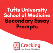 Tufts Secondary Application Essay Prompts