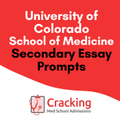 University of Colorado Secondary Application Essay Prompts