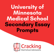University of Minnesota Secondary Application Essay Prompts