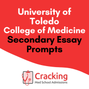 University of Toledo Medical School Secondary Application Tips and Essay Prompts